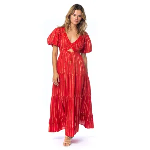 Mahila x Tolani: Beckie Scarlet Dress