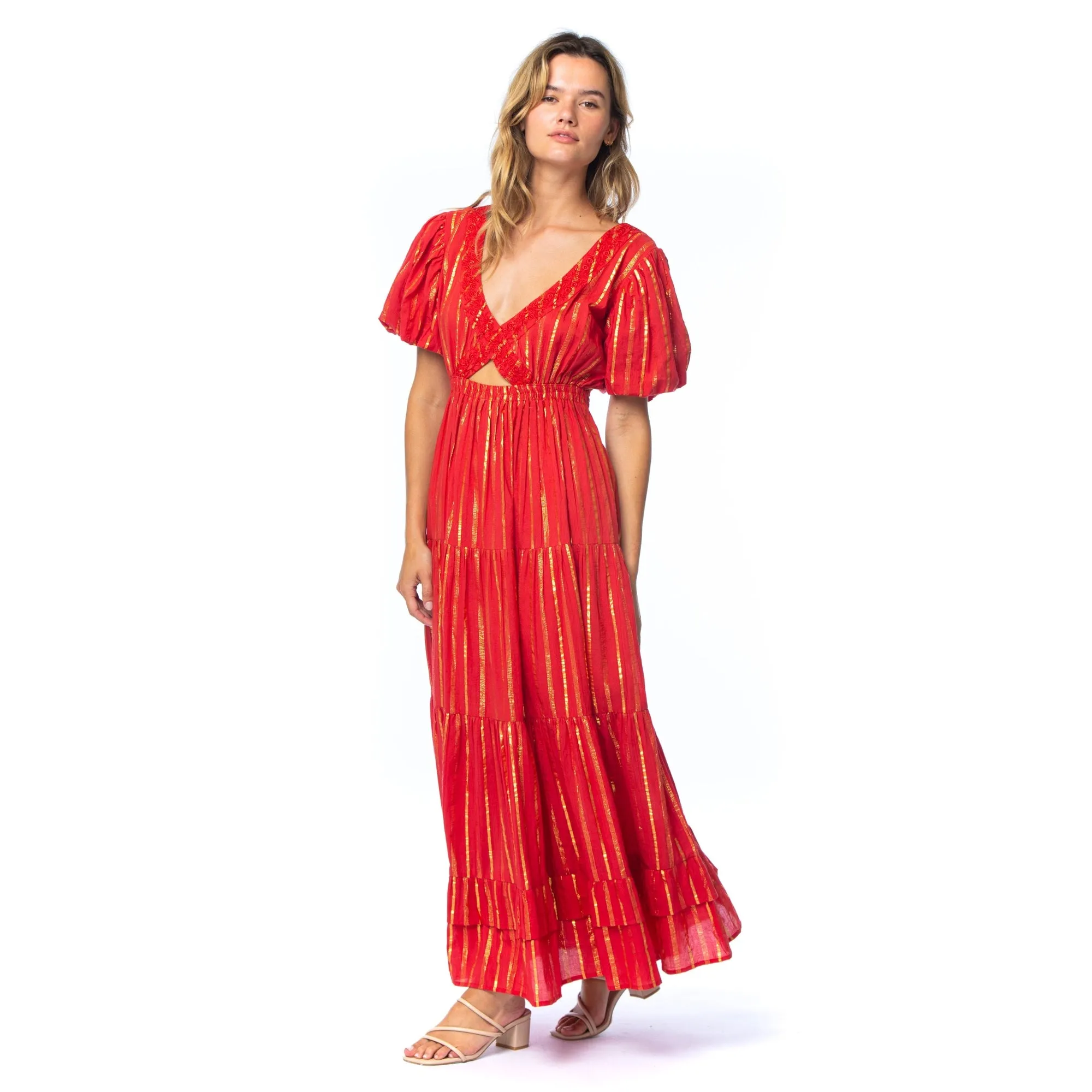 Mahila x Tolani: Beckie Scarlet Dress