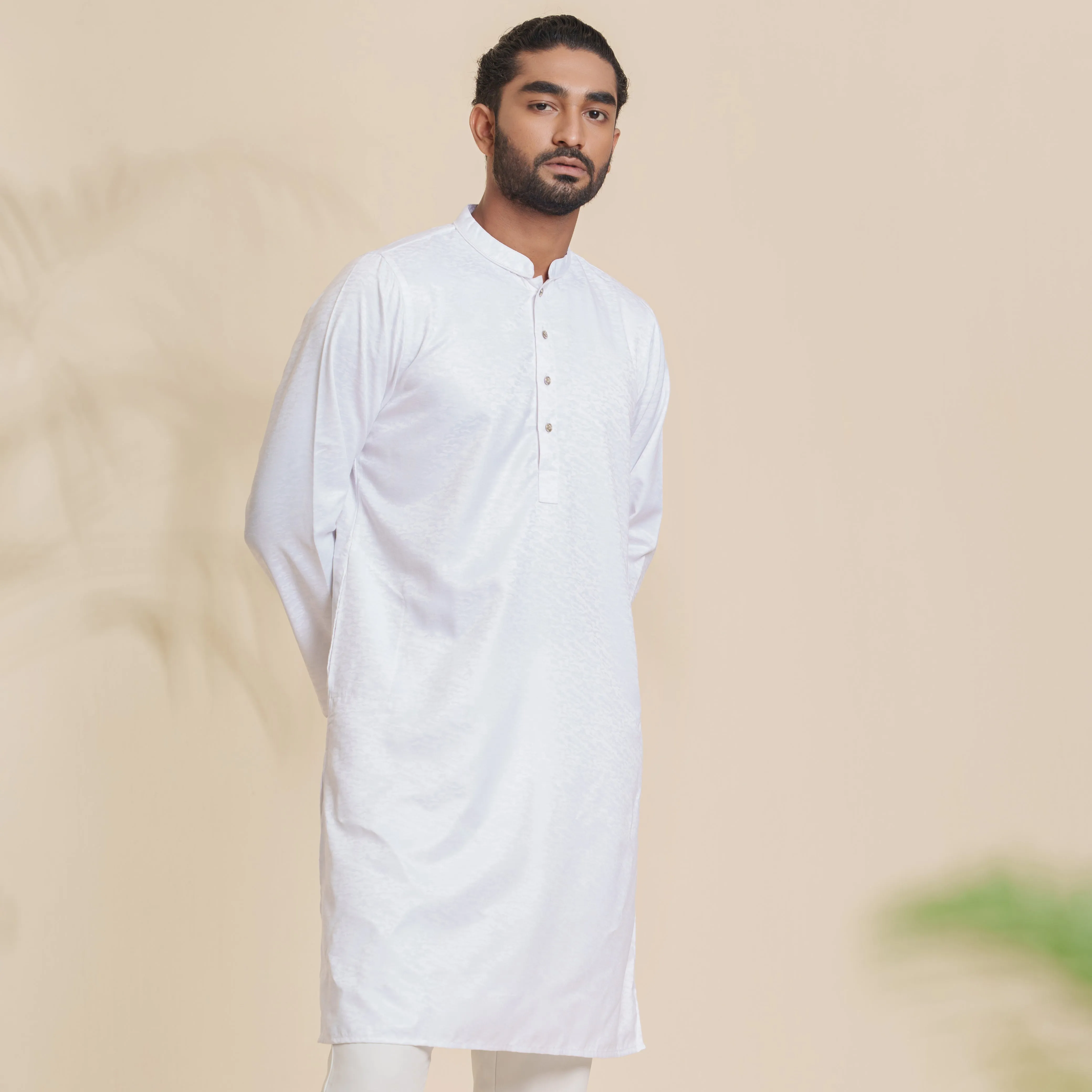 Mens Poly Cotton Panjabi