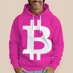 Men's Street Style Print Long Sleeve Hoodie 2410008736