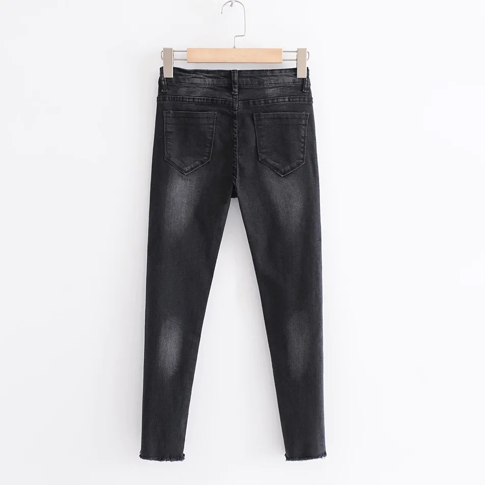 Metal Beaded Jeans