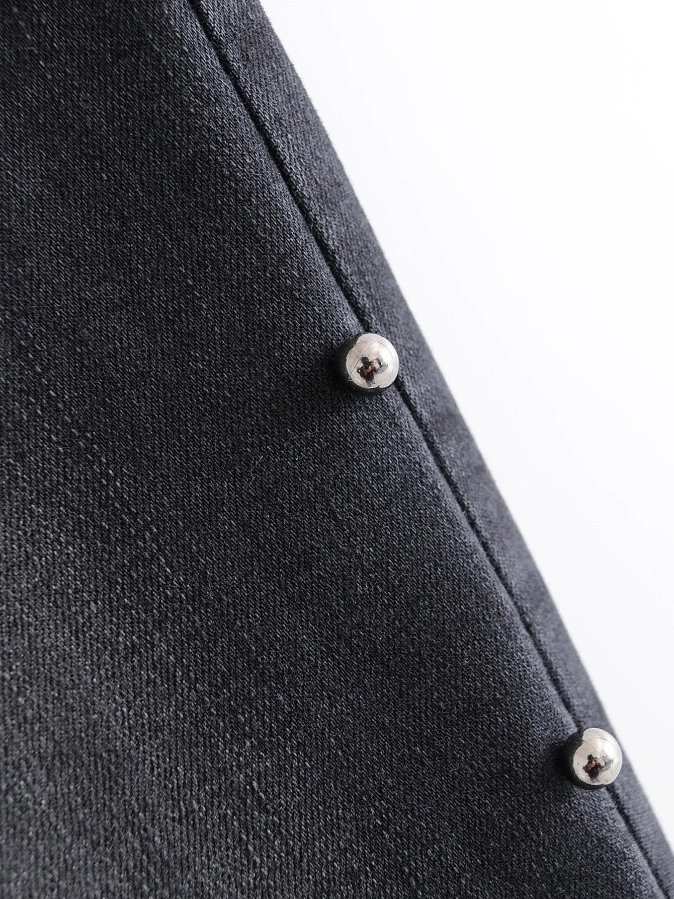 Metal Beaded Jeans