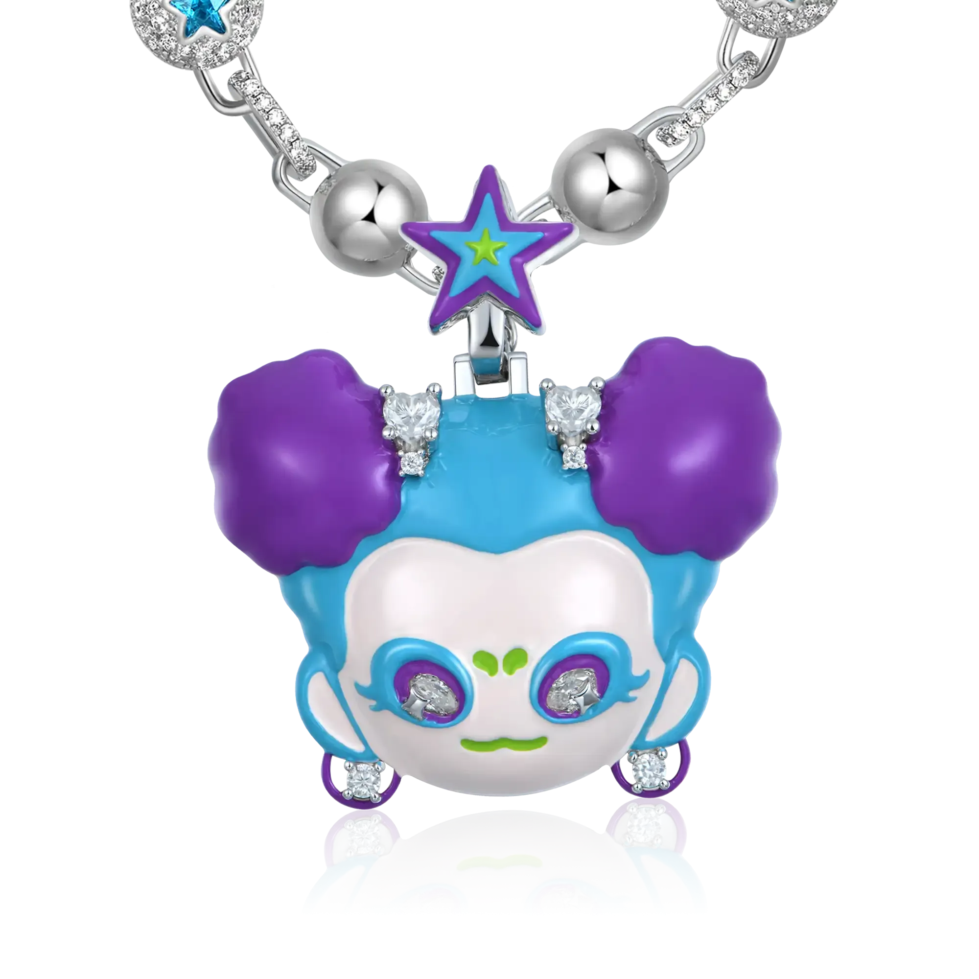 Mimi Enamel Pendant