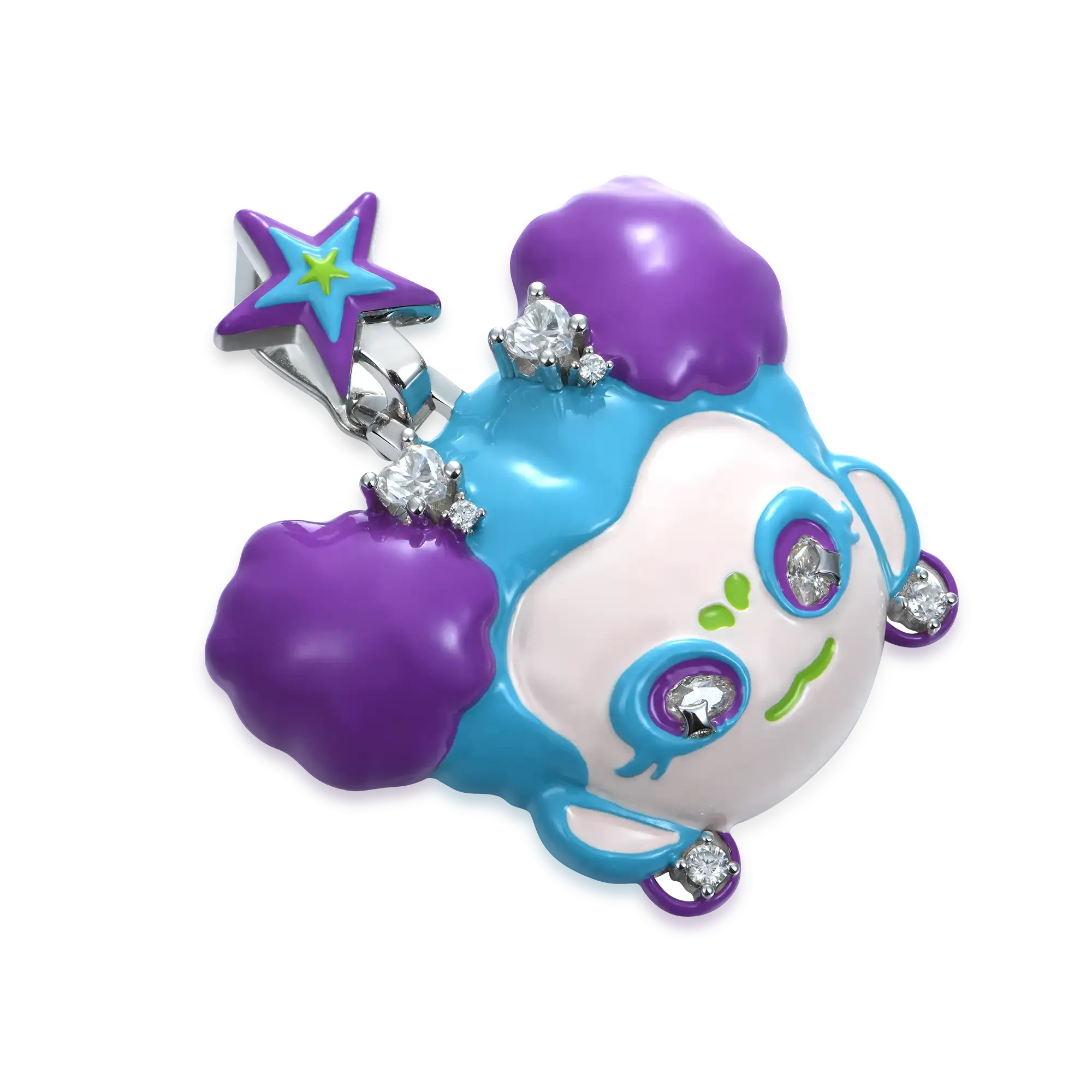 Mimi Enamel Pendant