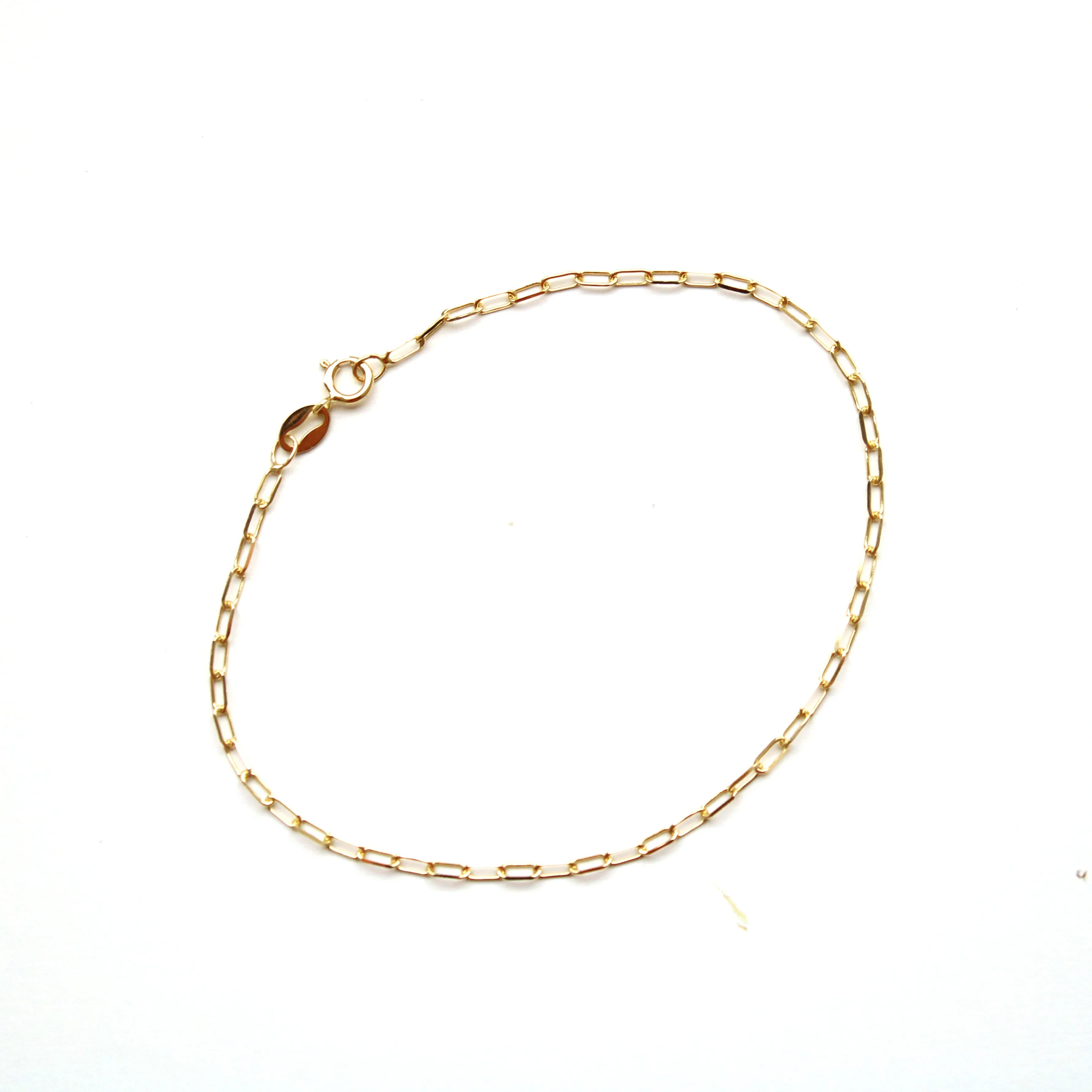 Mini Paperclip Chain Bracelet