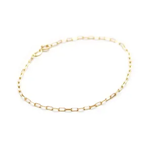 Mini Paperclip Chain Bracelet