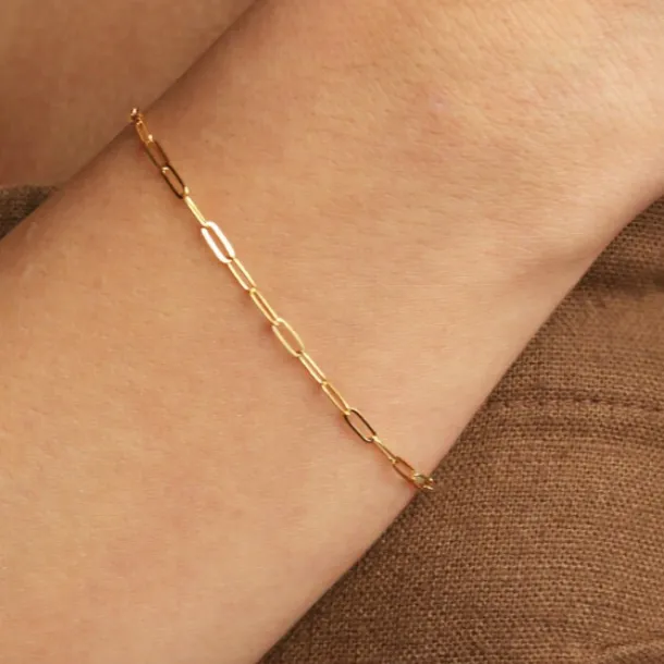 Minimalist Chain Link Bracelet