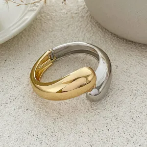 Minimalist Mix Color Waterdrop Bangle Bracelet