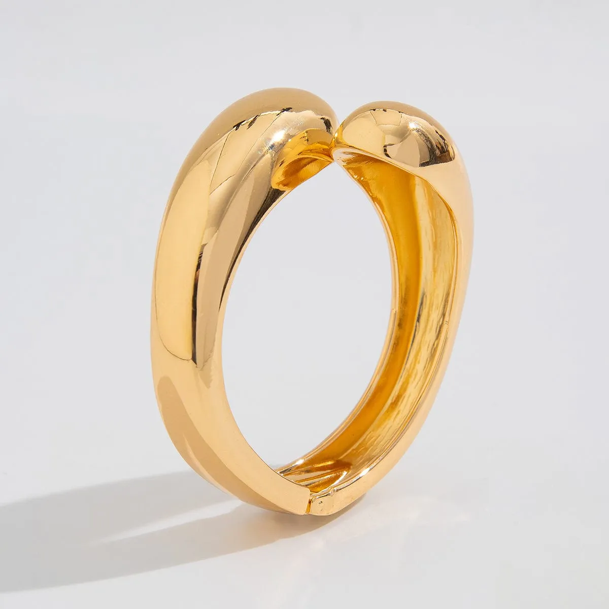 Minimalist Mix Color Waterdrop Bangle Bracelet