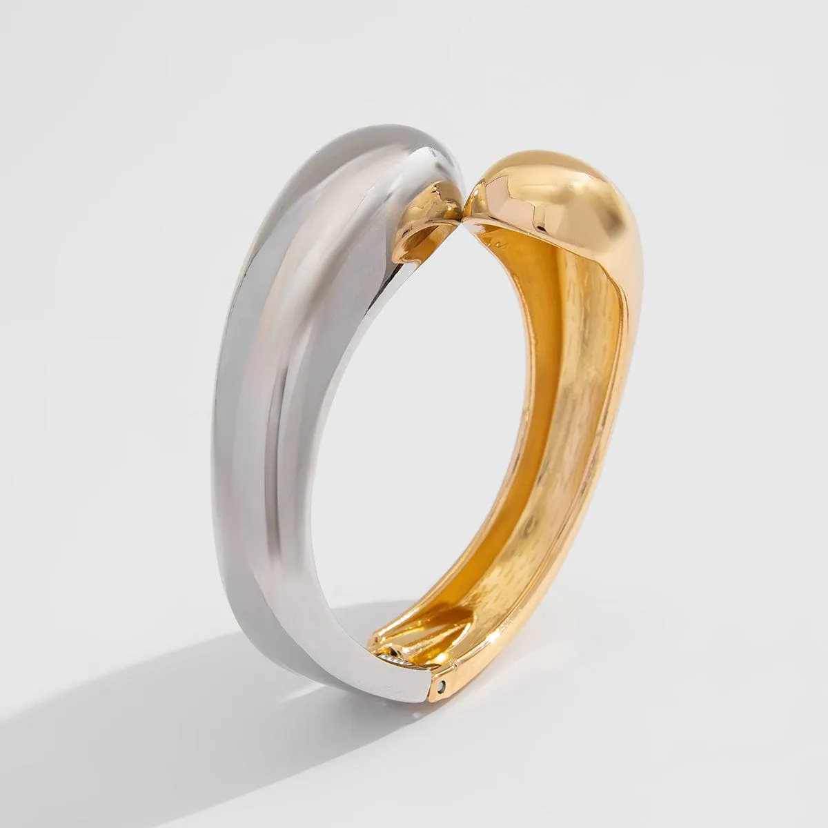 Minimalist Mix Color Waterdrop Bangle Bracelet