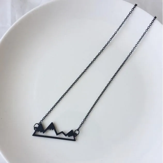 Minimalist Pendant Necklaces Fashion Female Heart Arrow Cross Moon Star Of Luck Peace Dove Necklace Summer Jewelry 2017