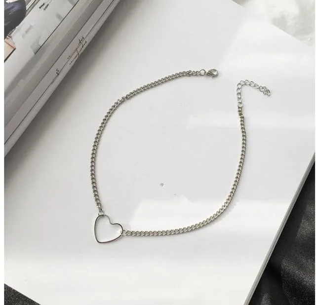 Minimalist Pendant Necklaces Fashion Female Heart Arrow Cross Moon Star Of Luck Peace Dove Necklace Summer Jewelry 2017