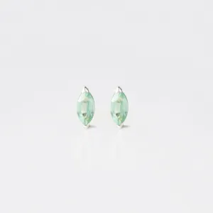 Mint Kyanite Marquise Stud Earrings