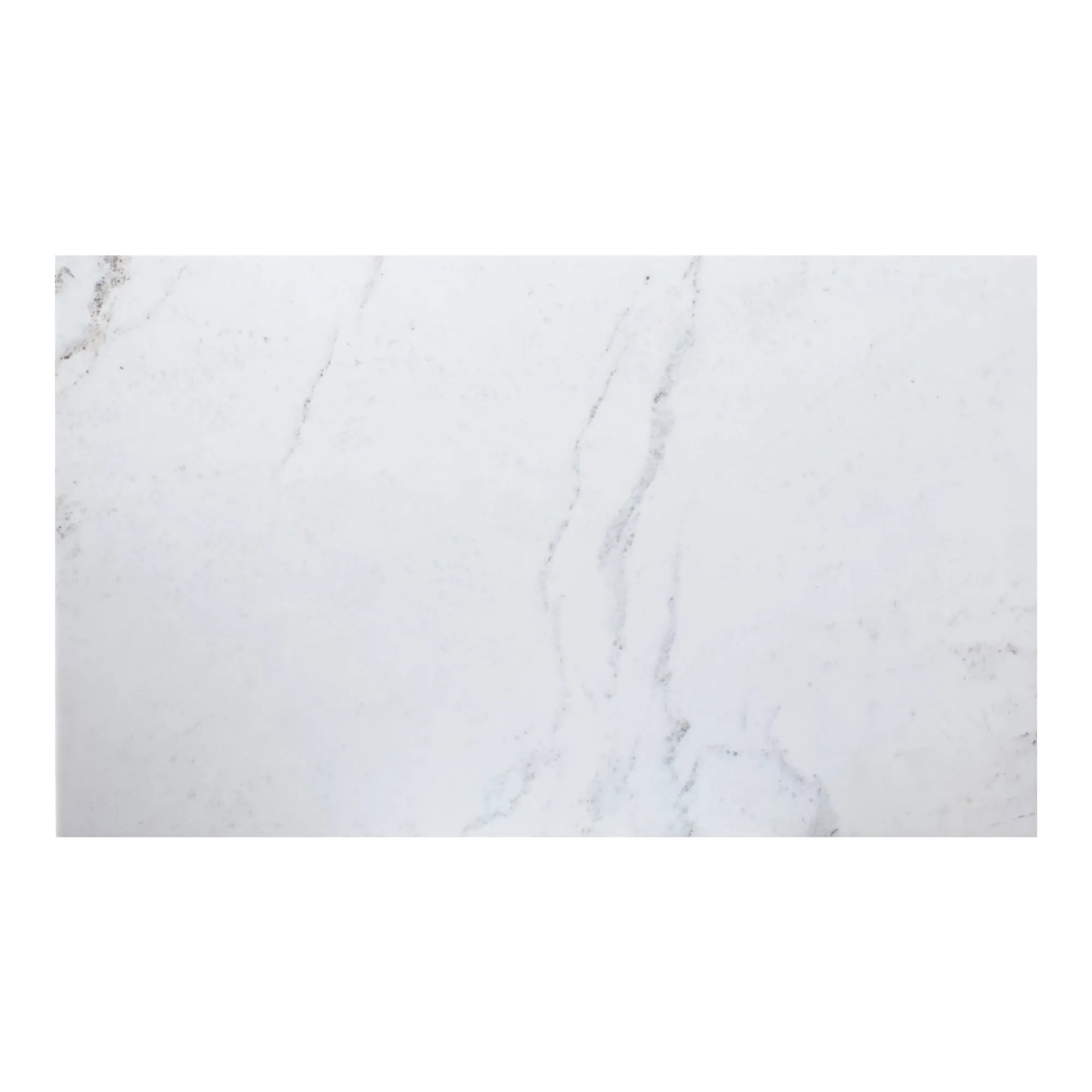 Modern Minimalist White Marble & Iron Dining Table