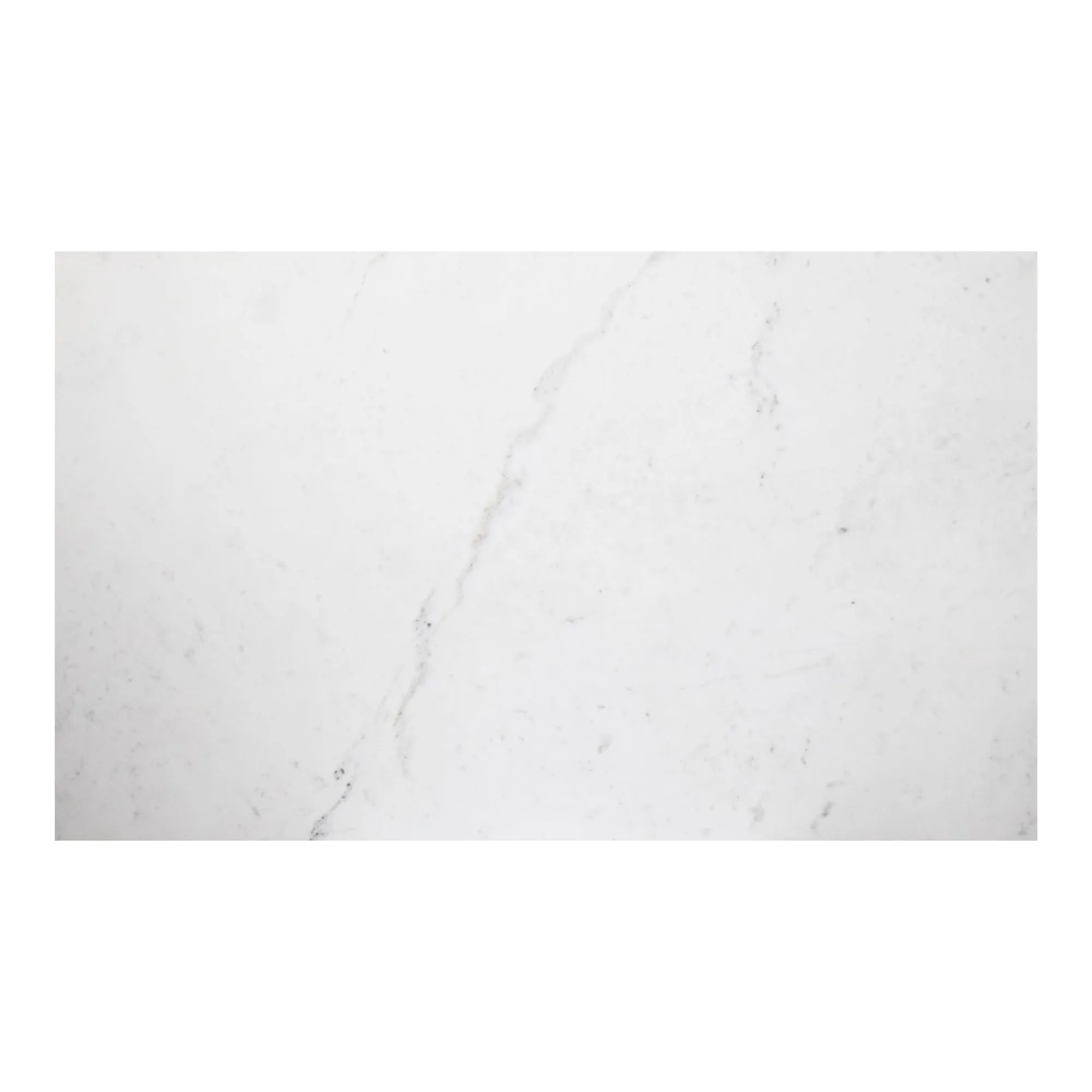 Modern Minimalist White Marble & Iron Dining Table