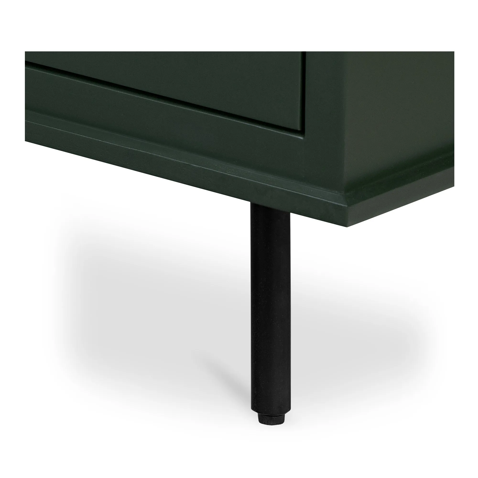 Modern Rustic 6-Drawer Chest with Embellished Handles