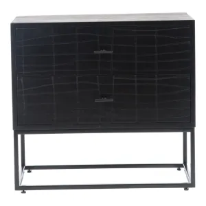 Modern Sleek Sliding Nightstand