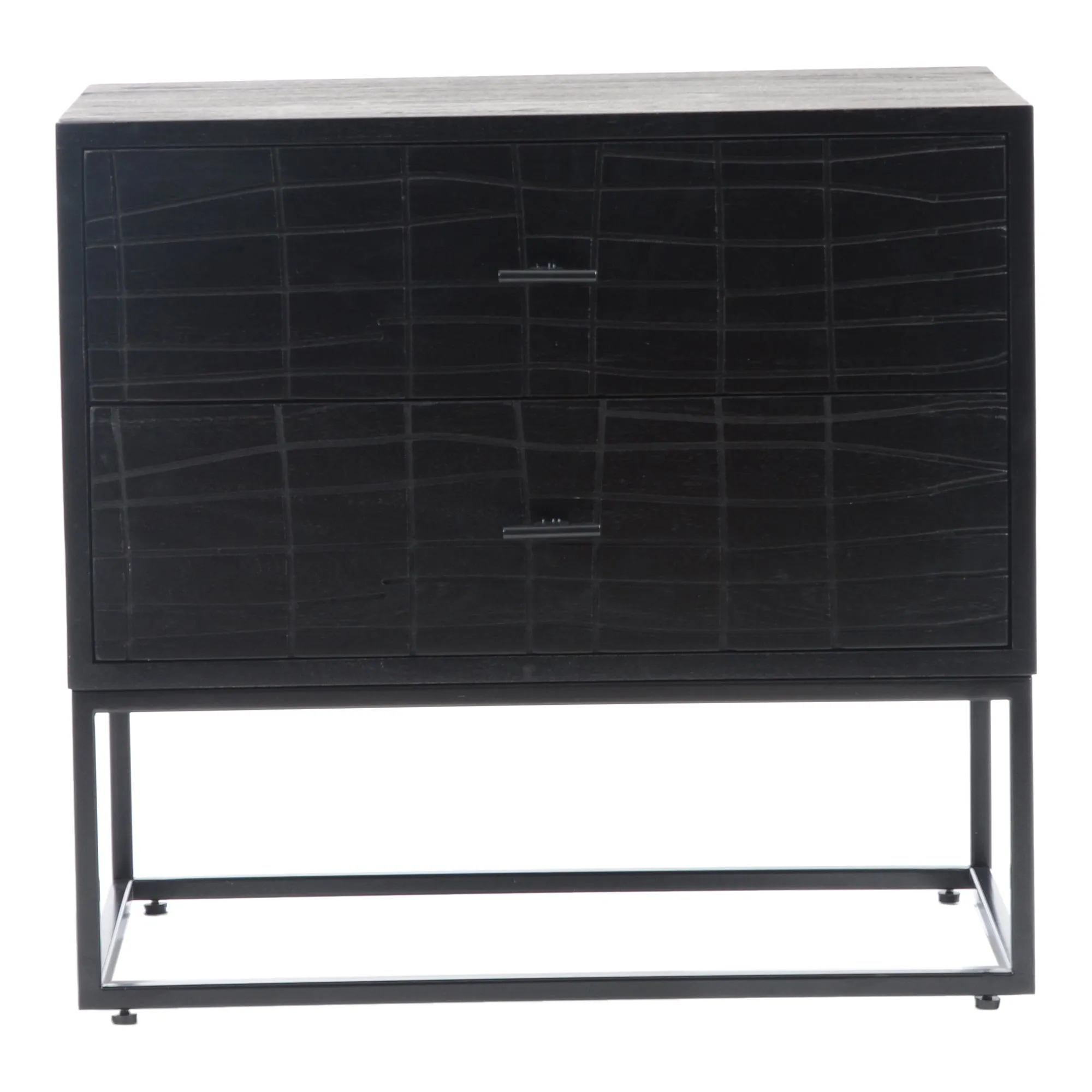 Modern Sleek Sliding Nightstand