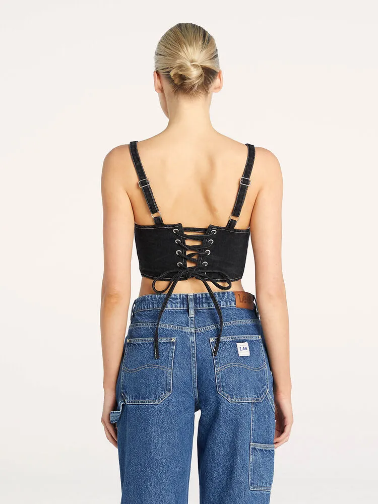 Monique Denim Corset