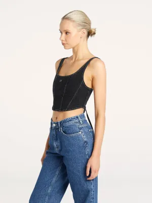 Monique Denim Corset