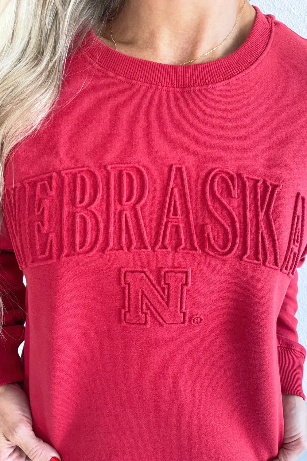 Monochromatic Nebraska Sweatshirt
