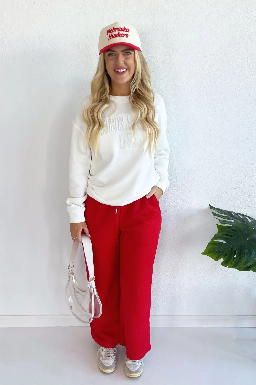 Monochromatic Nebraska Sweatshirt