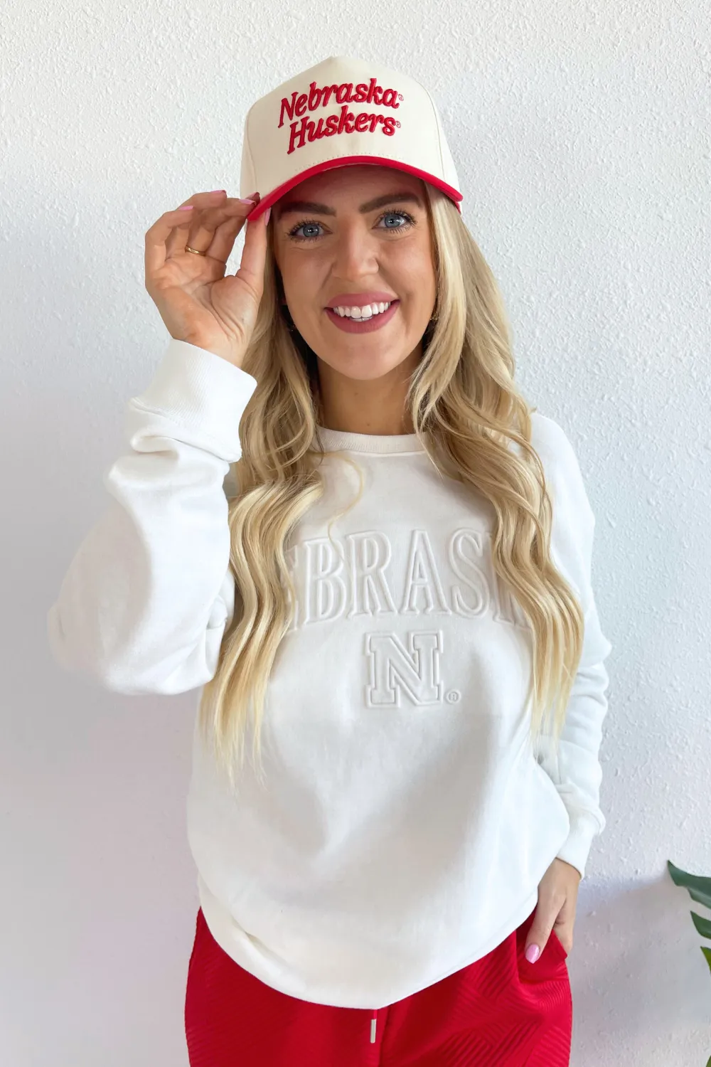 Monochromatic Nebraska Sweatshirt