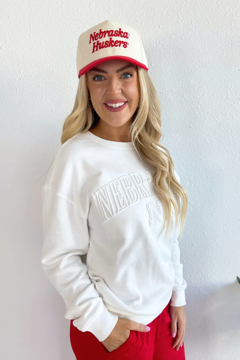 Monochromatic Nebraska Sweatshirt
