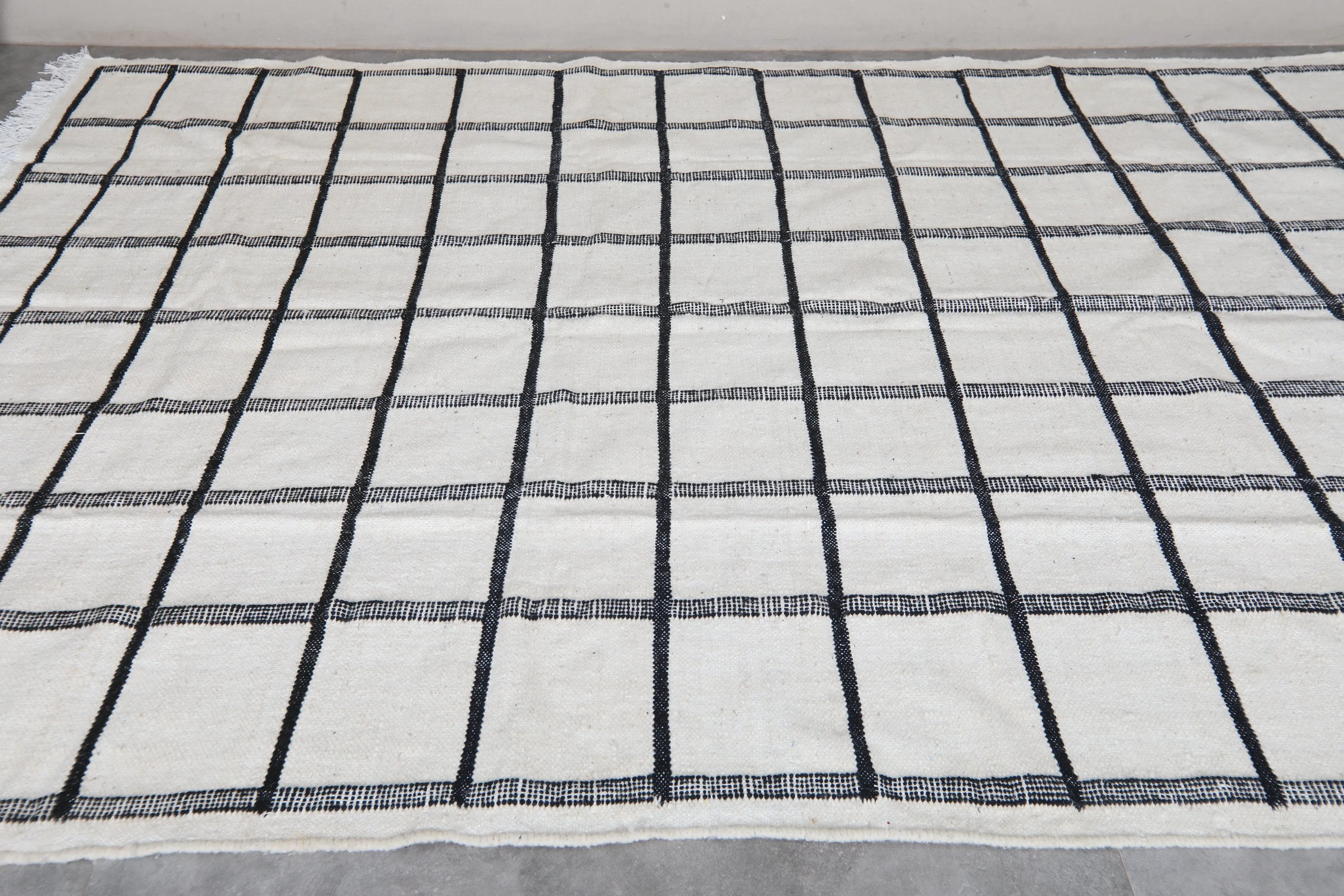 Moroccan Flat woven rug - Custom Kilim rug