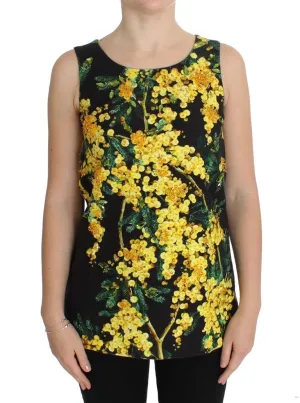 Multicolor Floral Crystal Top Blouse