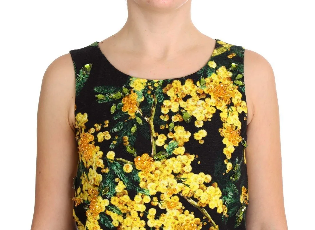 Multicolor Floral Crystal Top Blouse