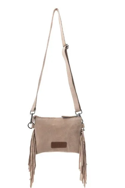 Myra Beige Desert Wing Crossbody Bag S-11802