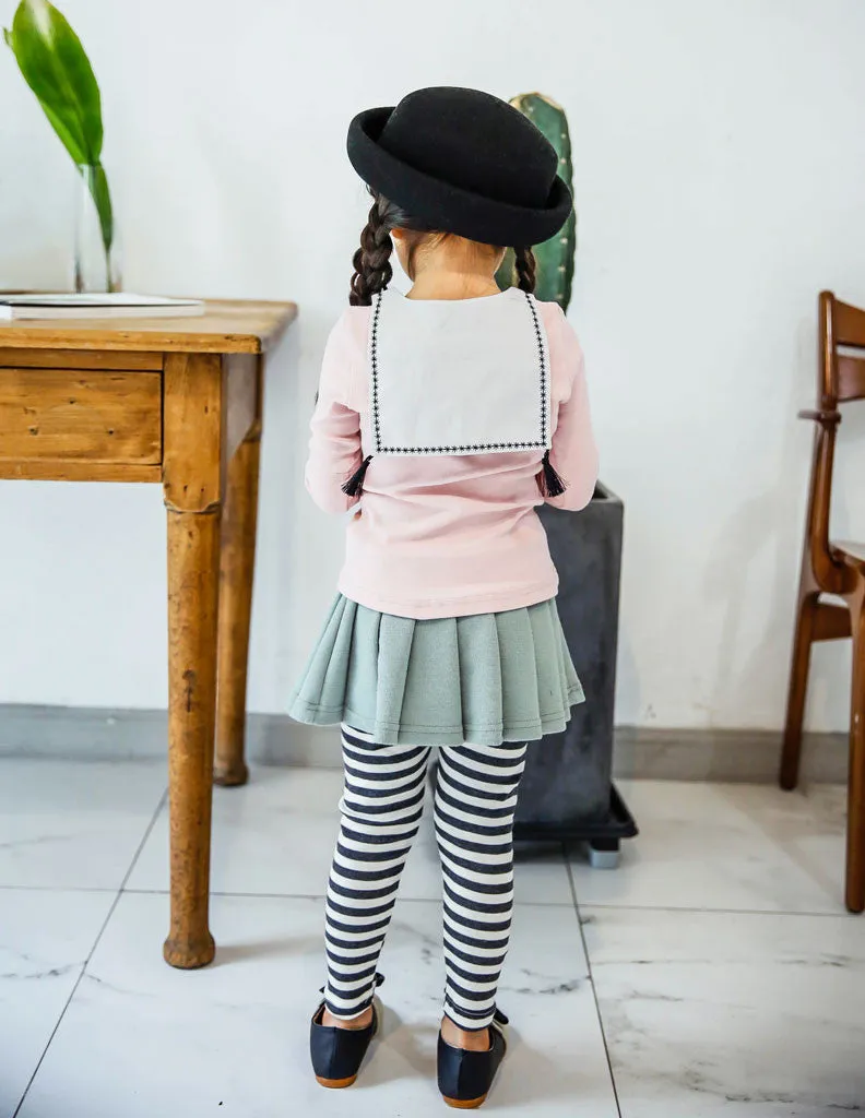 Nautical Blouse Pink
