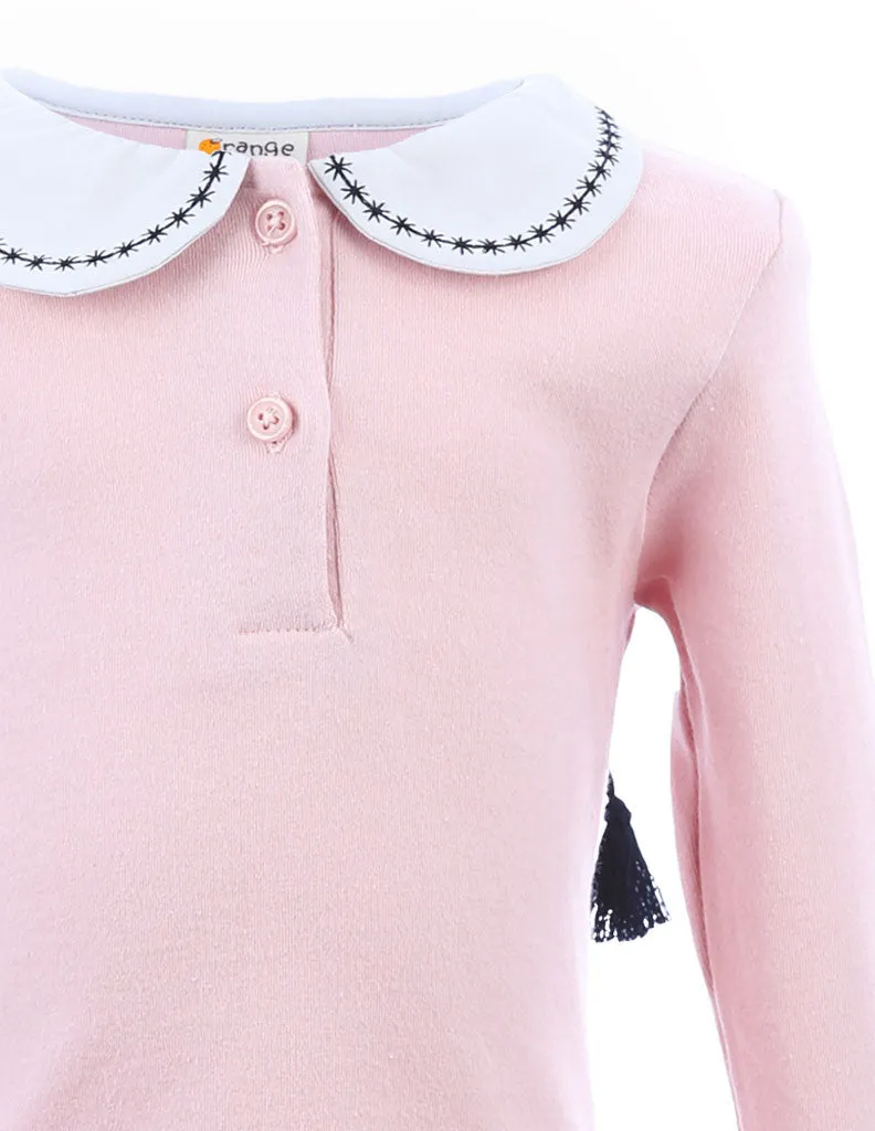 Nautical Blouse Pink