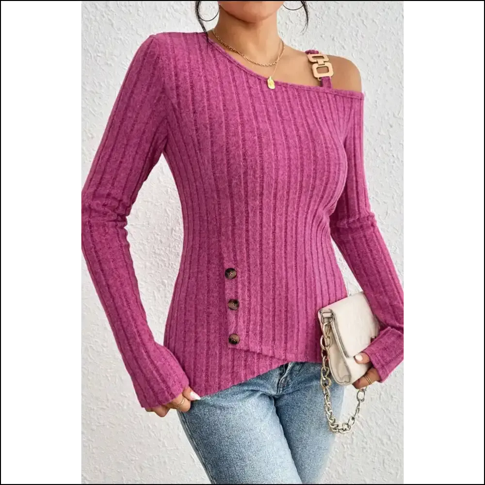 Needful Things: Vibrant Pink Shoulder Asymmetrical...!