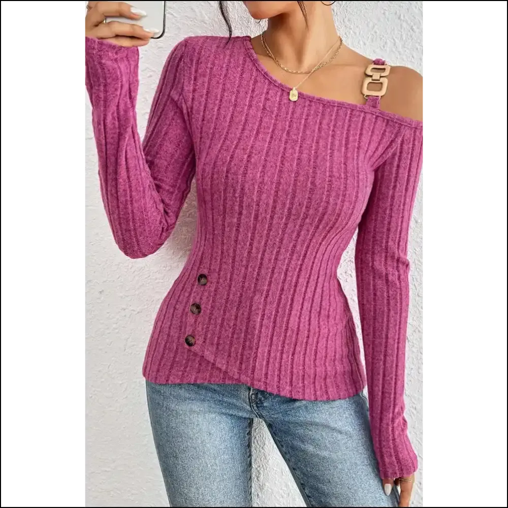 Needful Things: Vibrant Pink Shoulder Asymmetrical...!