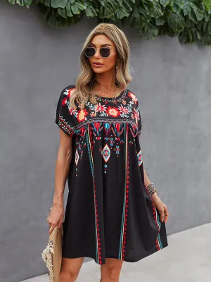 Nerys | Bohemian Short Dress
