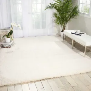 New Hand Tufted Nourison GALWAY IVORY Shag Area Rug 5Ft X 7Ft! Retails $375  on Sale! Reg $744  Made in India!
