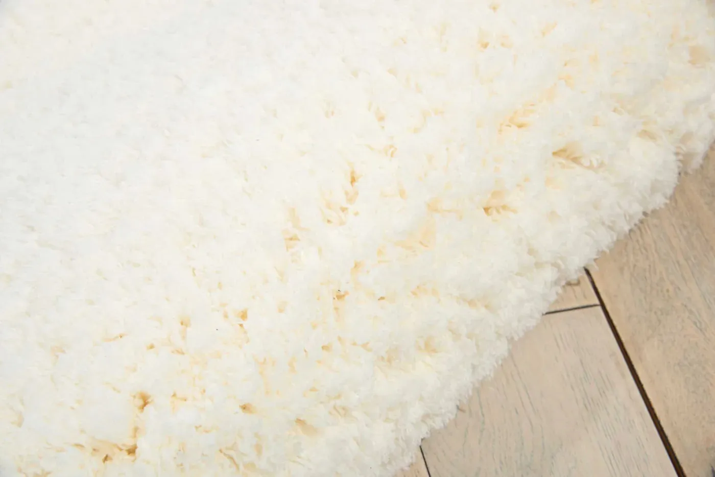 New Hand Tufted Nourison GALWAY IVORY Shag Area Rug 5Ft X 7Ft! Retails $375  on Sale! Reg $744  Made in India!