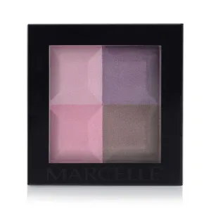 New Marcelle Monochromatic Eyeshadow Quad, Ultraviolet, 4.60 Gram