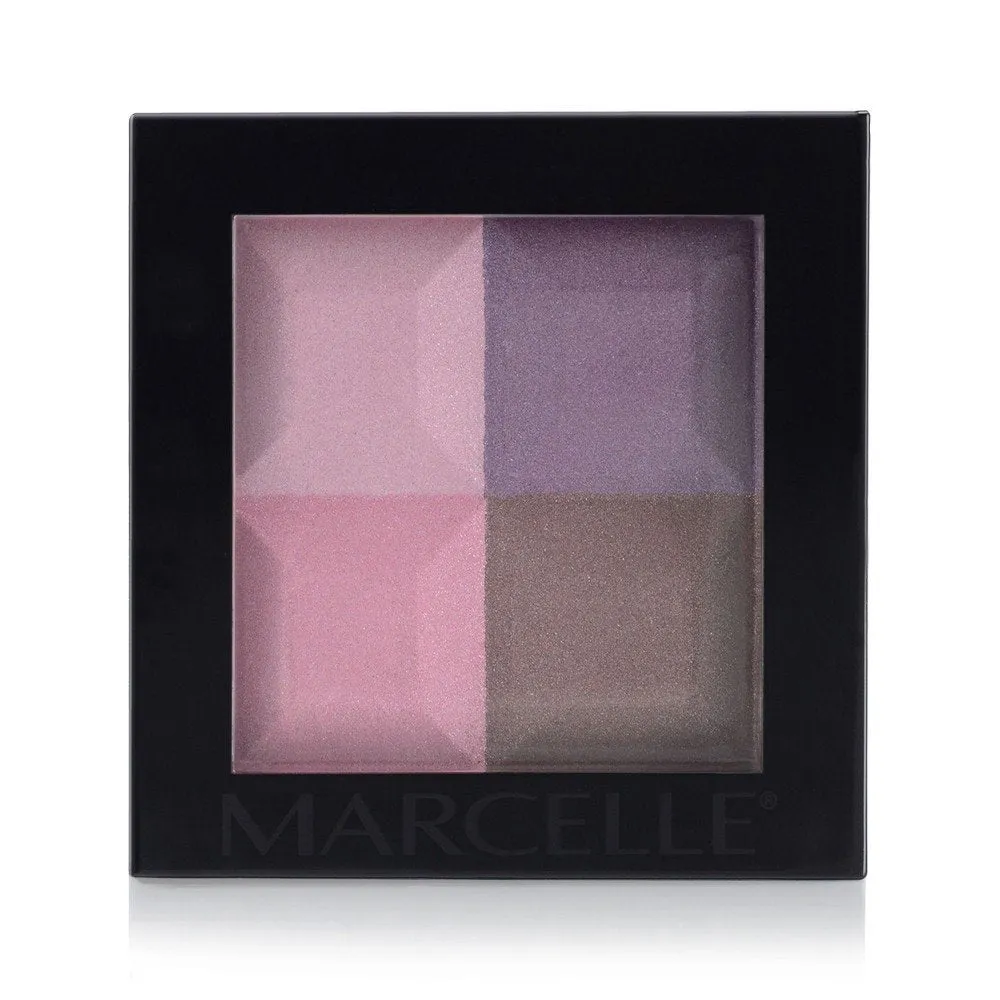 New Marcelle Monochromatic Eyeshadow Quad, Ultraviolet, 4.60 Gram