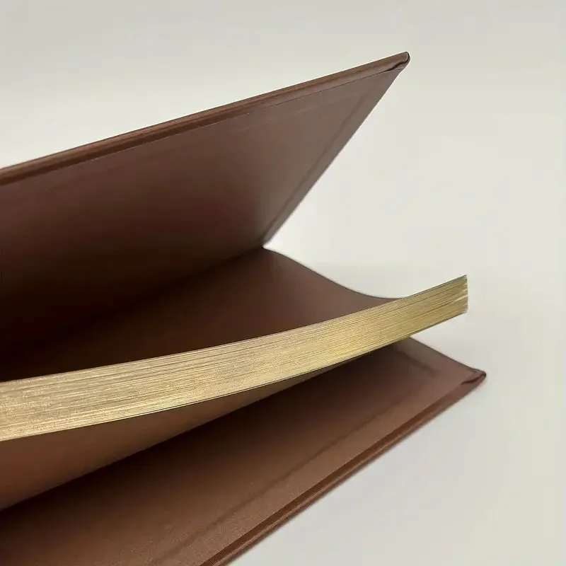 NEW Retails $40 Dad I Want to Hear Your Story Journal - Minimalist Leather-Bound Notebook with Ribbon Bookmark, Premium Paper Writing Diary, Ideal for Father's Memoir and Keepsake, Suitable for Ages 14 