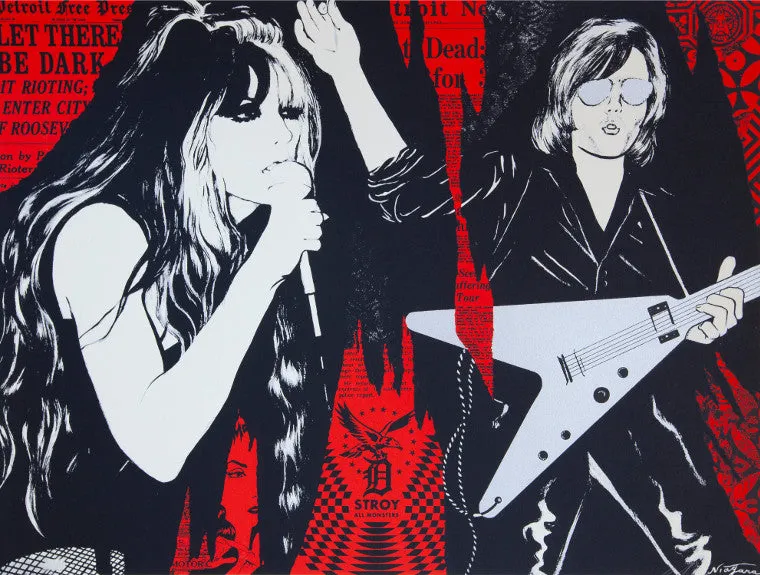 NIAGARA DETROIT | Destroyed Shepard Fairey Collaborative Print
