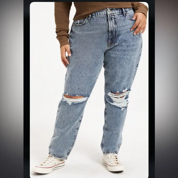 NWT! $169 GOOD AMERICAN High Waisted GOOD CLASSIC | INDIGO036 size 10