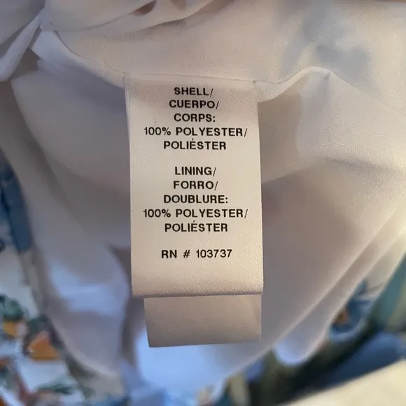 NWT Donna Morgan floral hi-lo dress