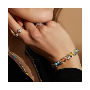 Oaxaca bracelet, silver