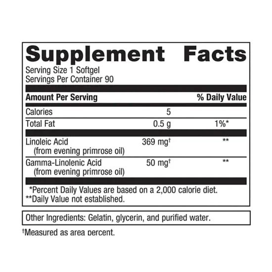 OmegaGenics Evening Primrose Oil
