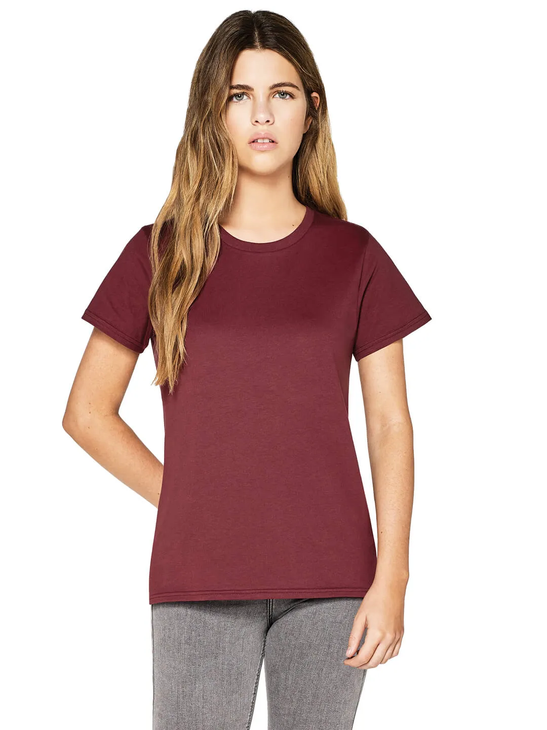 Organic Essential T-shirt Womens: 3 Pack