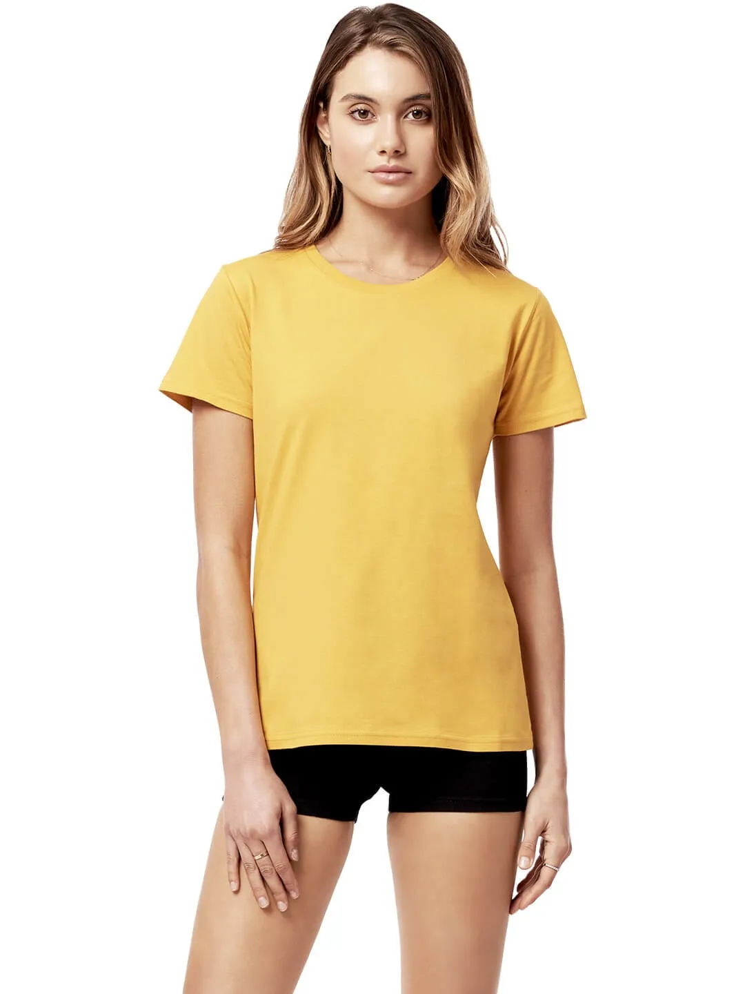 Organic Essential T-shirt Womens: 3 Pack