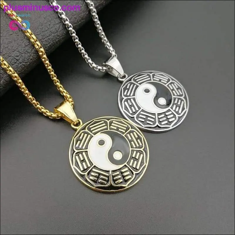 Oriental Ethnic Style Tai-ji Eight Trigrams Yin and Yang